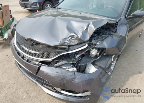 2015 Chrysler 200 C из США, поврежденный, VIN 1C3CCCCB0FN613349